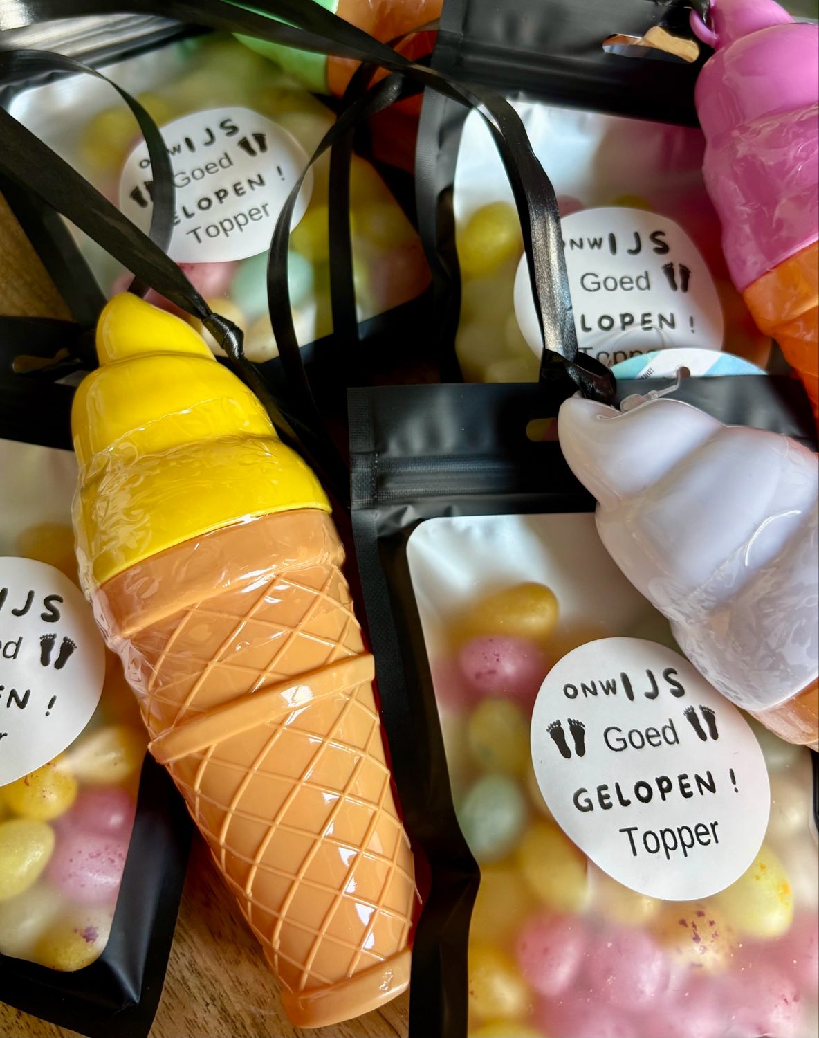 20. Avondvierdaagse Bellenblaas IJSJE Met Zakje Jelly Beans