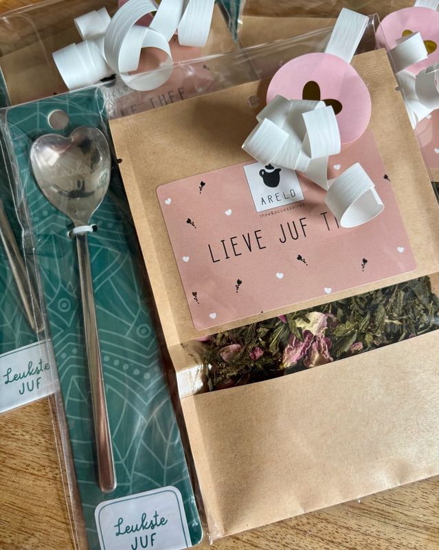 Arelo Lieve juf thee zakje - 25 gram Arelo Lieve juf thee zakje - 25 gram