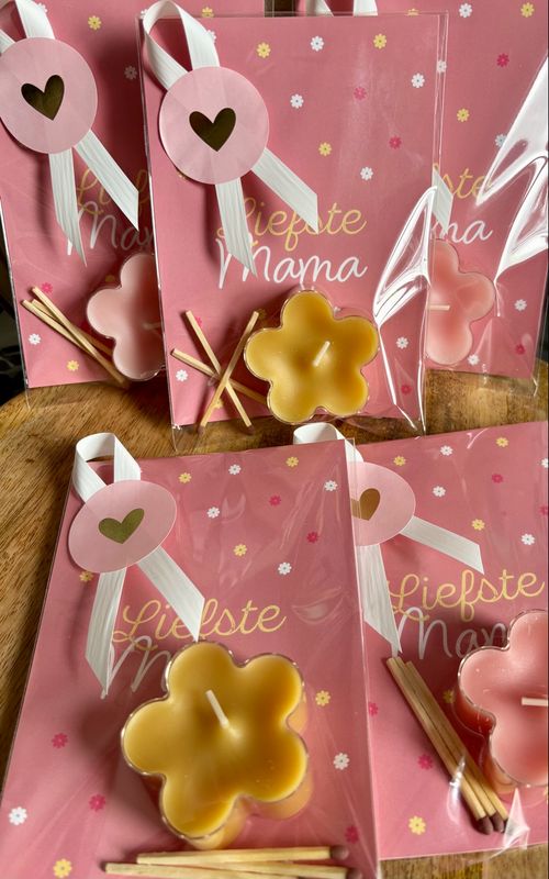 Liefste Mama Waxine Bloemetje