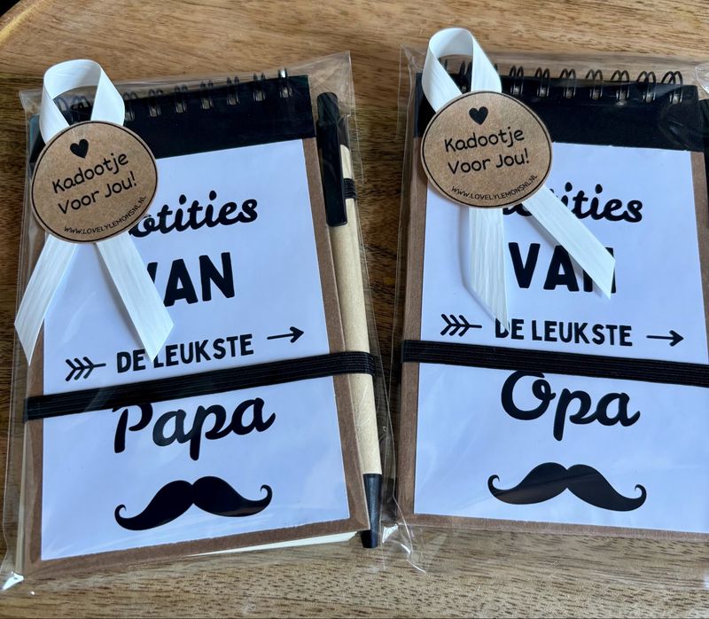 Notitieboekje Notities Van De Leukste Papa / Opa