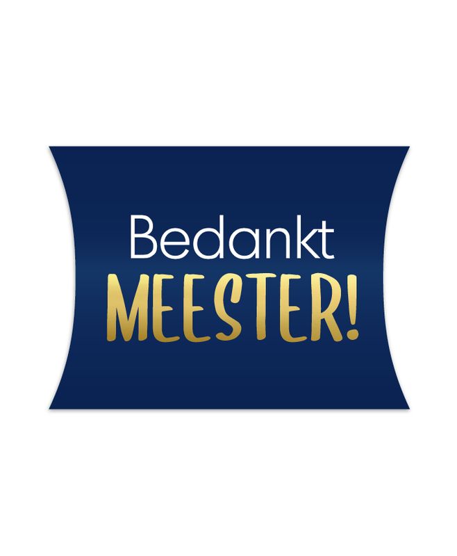 Gondeldoosjes - Bedankt Meester Gevuld Met Schoolkrijt dropjes Gondeldoosjes - Bedankt Meester Gevuld Met Schoolkrijt dropjes
