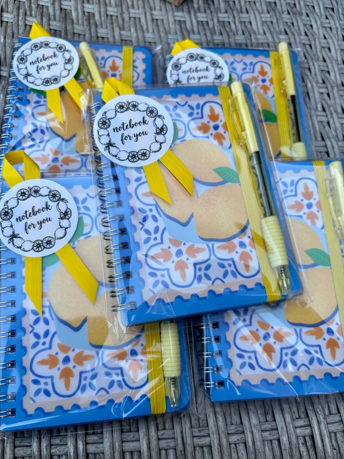 Notebook For You A6 Lemons Met Pen