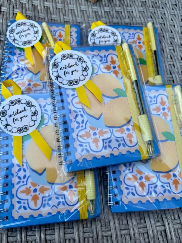 Notebook For You A6 Lemons Met Pen