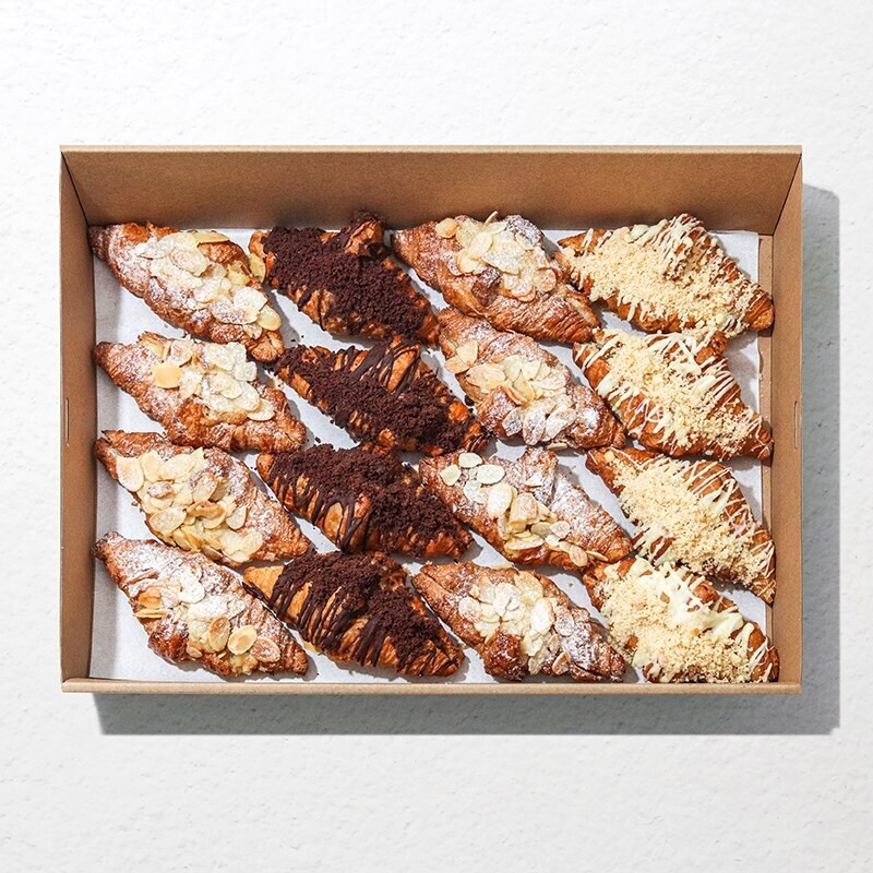 Croissant Platter - Almond & Nutella (8/16/24)