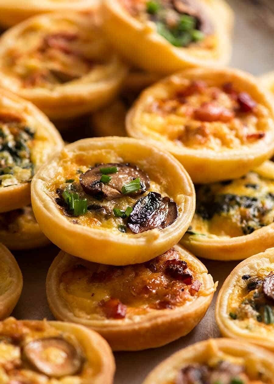 Cocktail Quiche Platter (24)
