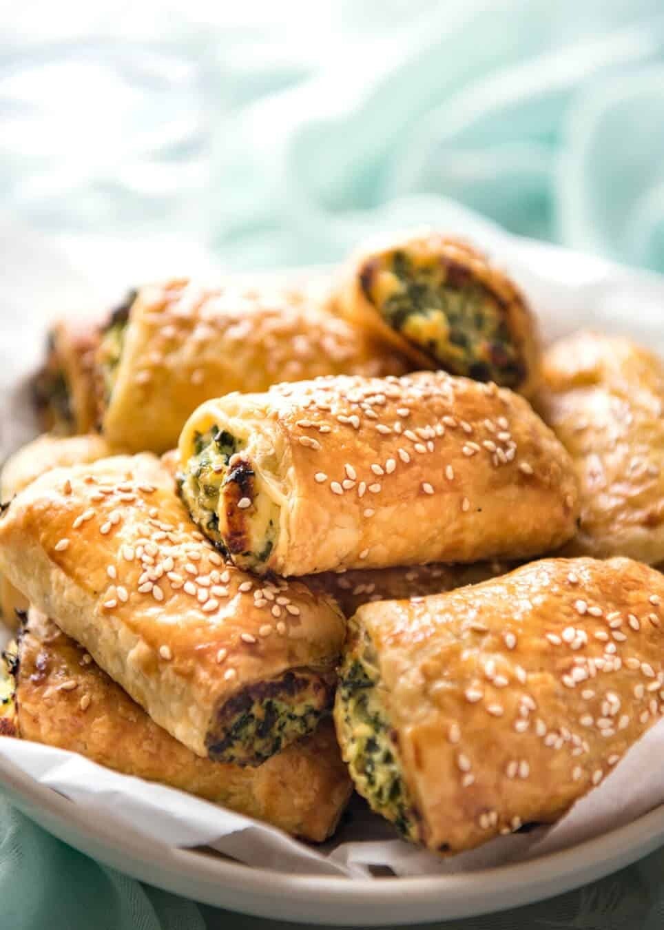 Spinach & Ricotta Roll Platter (GF)