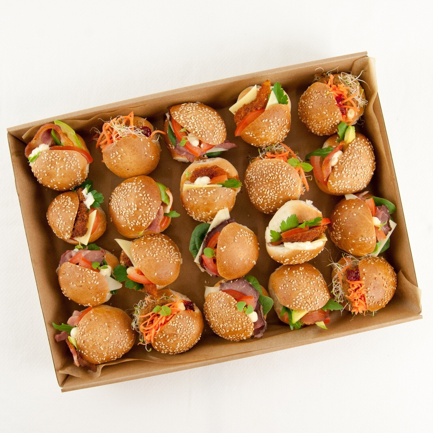 Vegetarian Slider Box
