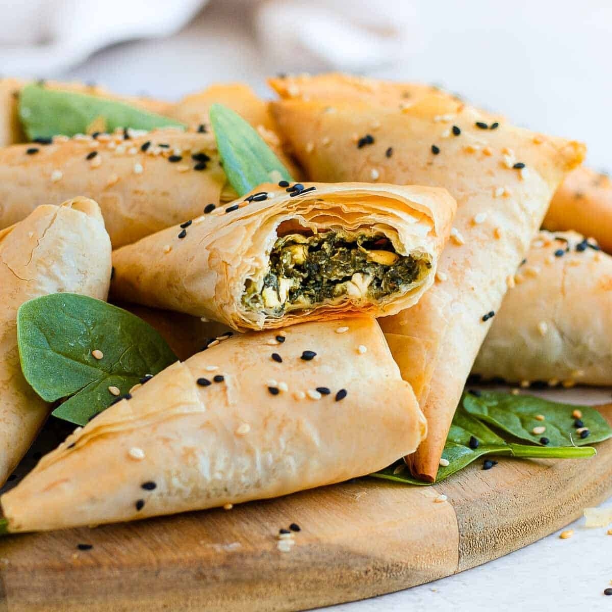 Spinach & Feta Triangles