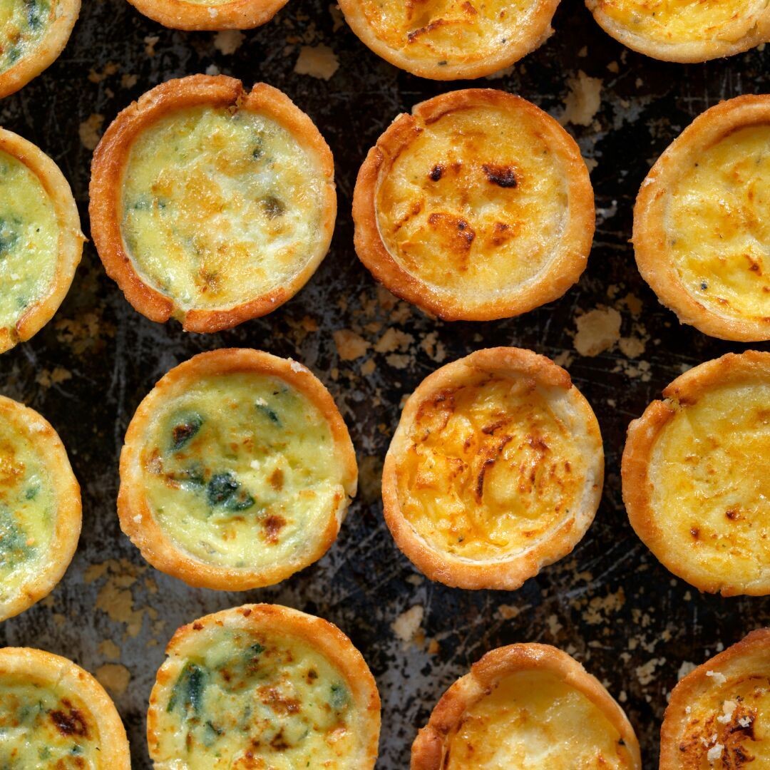 Spinach Quiche Platter (GF)