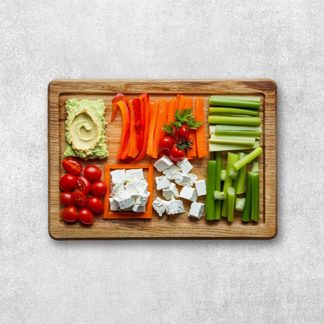Premium Crudité Glazing Platter