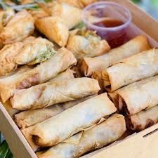 Peking Duck Spring Rolls