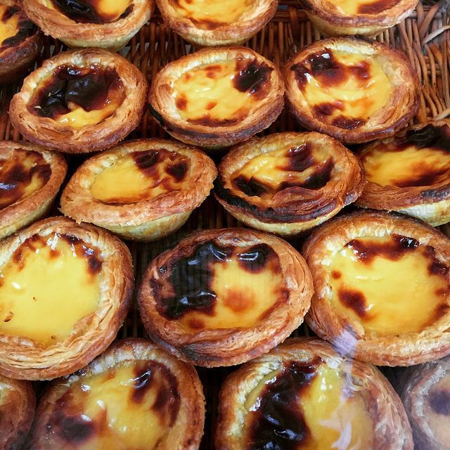 Portuguese Tarts Platter