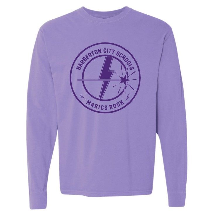Magics Rock Violet Long Sleeve Shirt