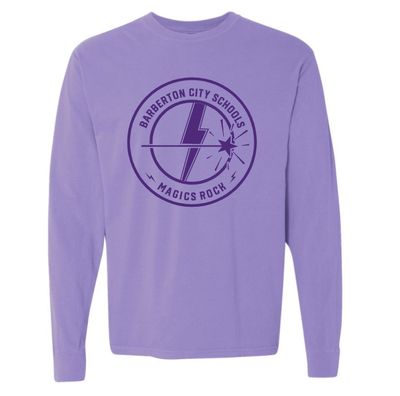 Magics Rock Violet Long Sleeve Shirt