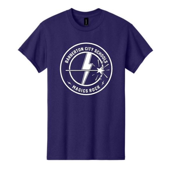 Magics Rock Short Sleeve Purple Shirt
