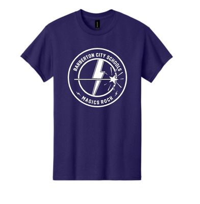 Magics Rock Short Sleeve Purple Shirt