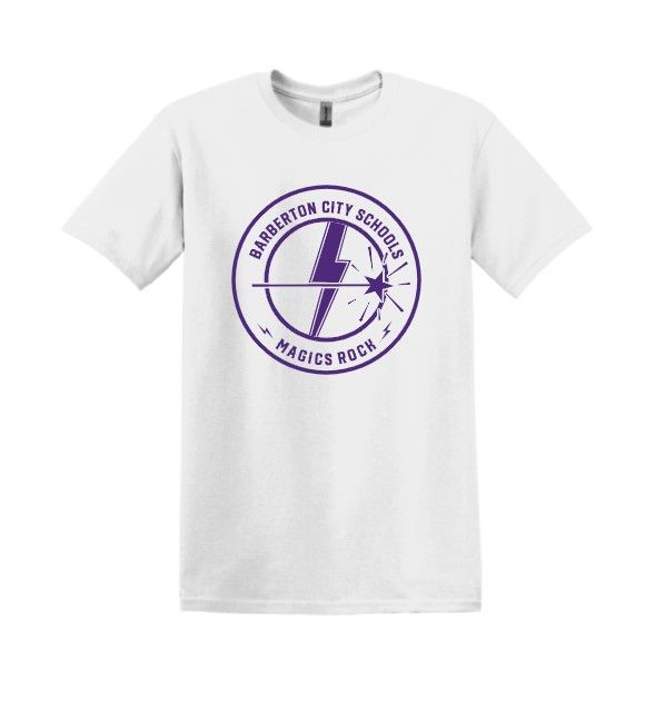 Magics Rock White Short Sleeve Shirt