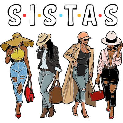 &quot; Sistas&quot; Bling T-Shirt