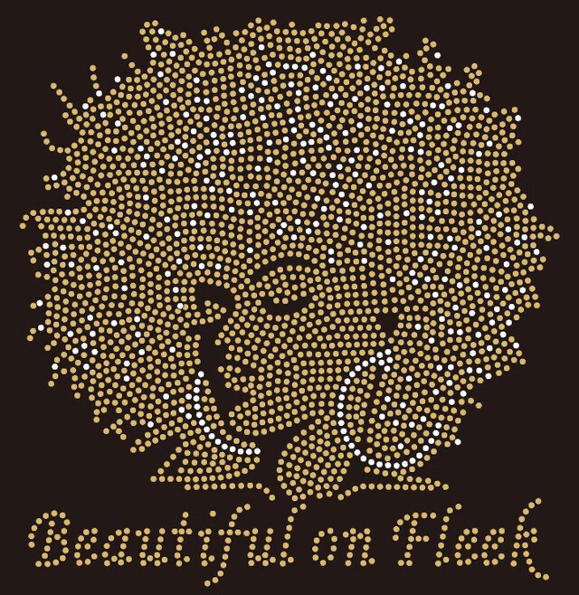 Rhinestone &quot;Beautiful&quot; T-Shirt