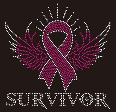 Rhinestone &quot; Survivor&quot; T-Shirt