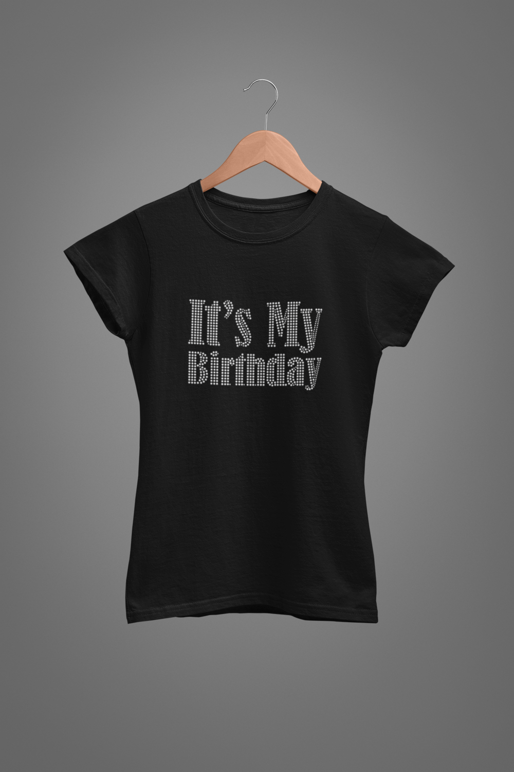 Rhinestone &quot;My Birthday&quot; T-Shirt