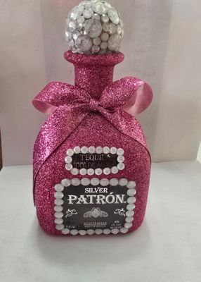 Patron Glitter Bottles