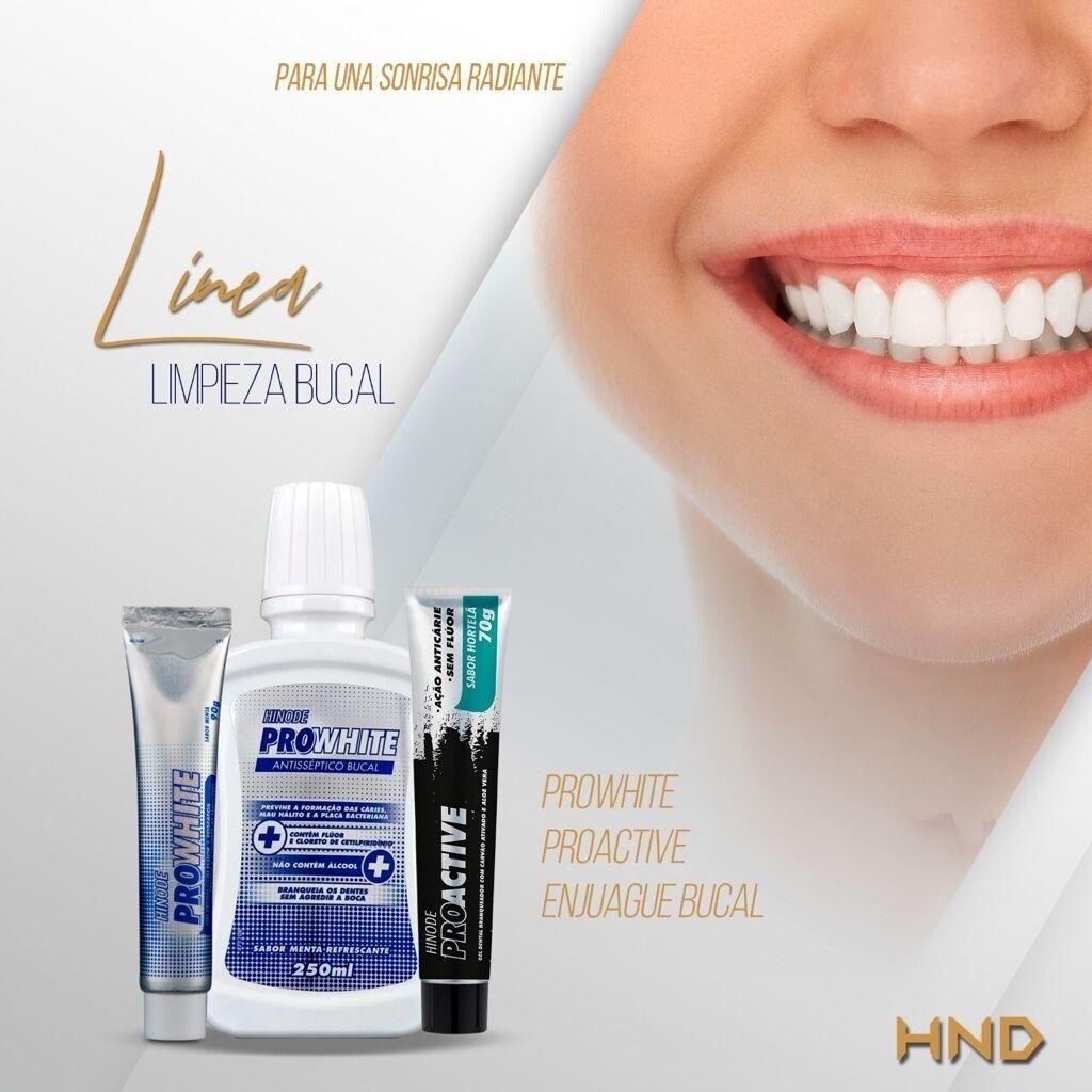 Kit GEL Dental PROWHITE :Enjuaque bucal Gel Dental , Proactivite 