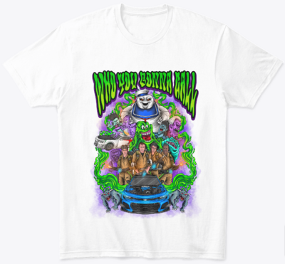 &quot;Who You Gonna Call&quot; Halloween Comfort Tee 🎃