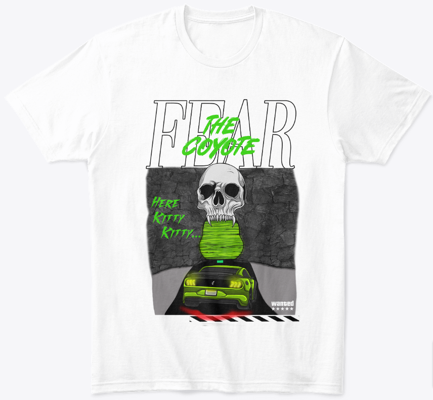 &quot;Fear The Coyote&quot; Thanksgiving Tee (Design on Front) 🦃