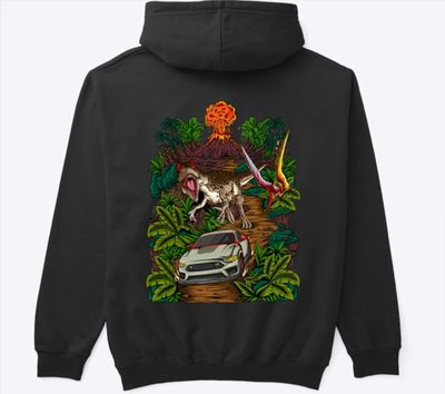 "Jurassic Era" Pullover Hoodie🦖