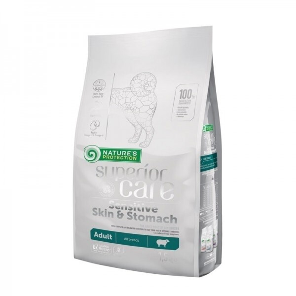 Superior care White Dogs Adult all breads Agnello Skin e Stomach