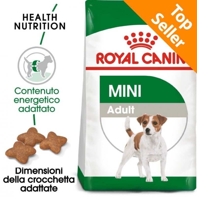 Royal canin Adult Mini dai 12 mesi in poi.