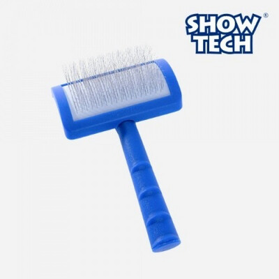 SHOWTECH Cardatore Denti morbidi 22mm misura media per peli difficili