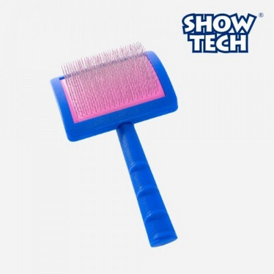 SHOWTECH Cardatore 15mm misura grande per peli difficili cani di taglia grande