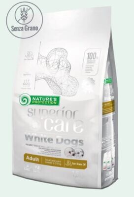 Superior care White Dogs Adult Small su base Agnello Tear Stain off 10KG