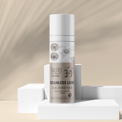 TAURO PRO LINE STAINLESS LOOK 3 IN 1 NATURAL CLAY MASK 50 ml