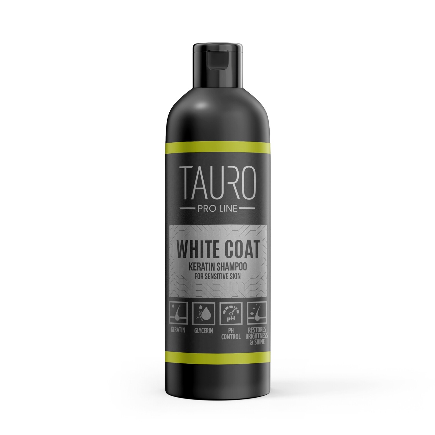 TAURO PRO LINE WHITE COAT KERATIN SHAMPOO PER CANI E GATTI. FASE 2 250ml