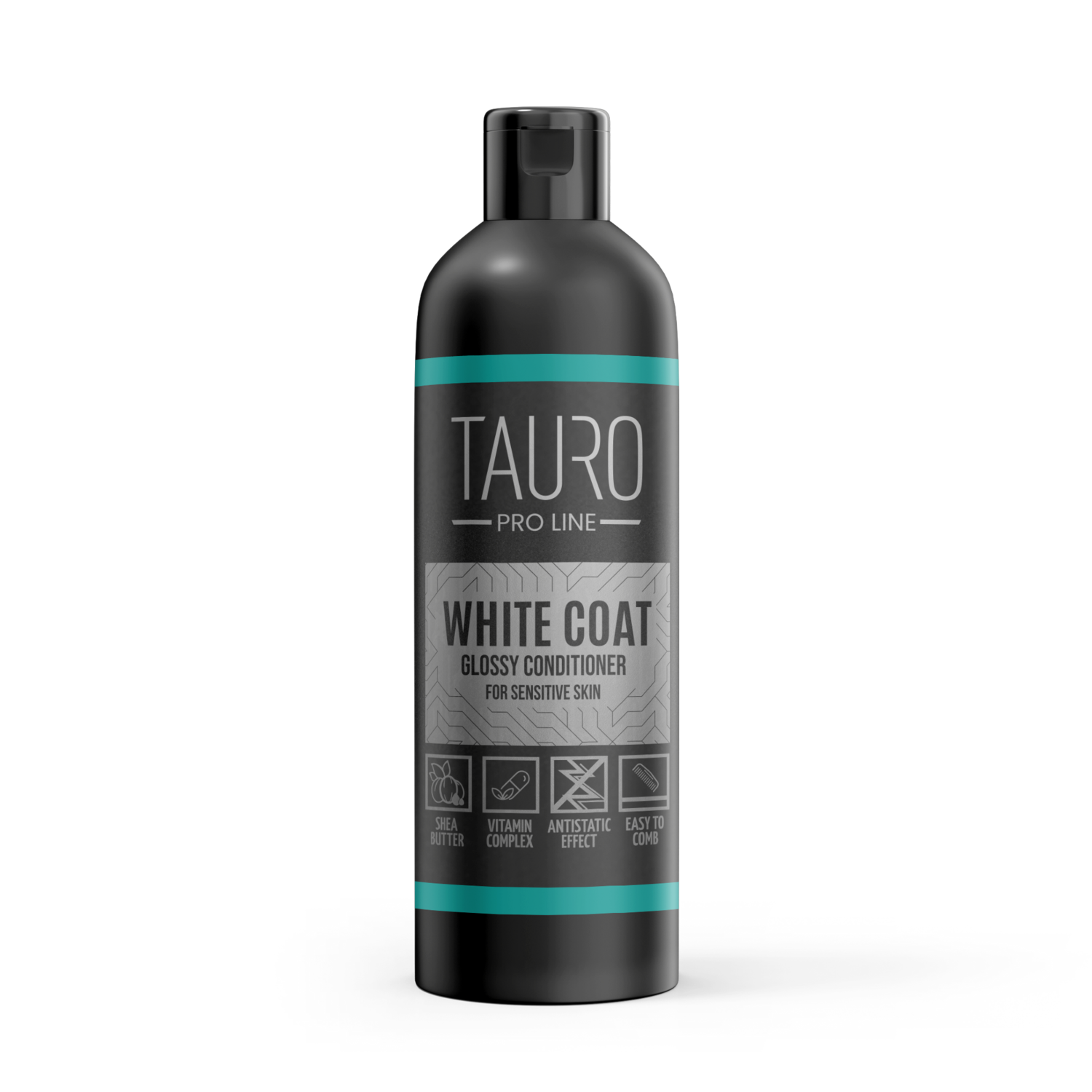TAURO PRO LINE WHITE COAT BALSAMO LUCIDO PER CANI E GATTI CON MANTO BIANCO 250ml Fase 3