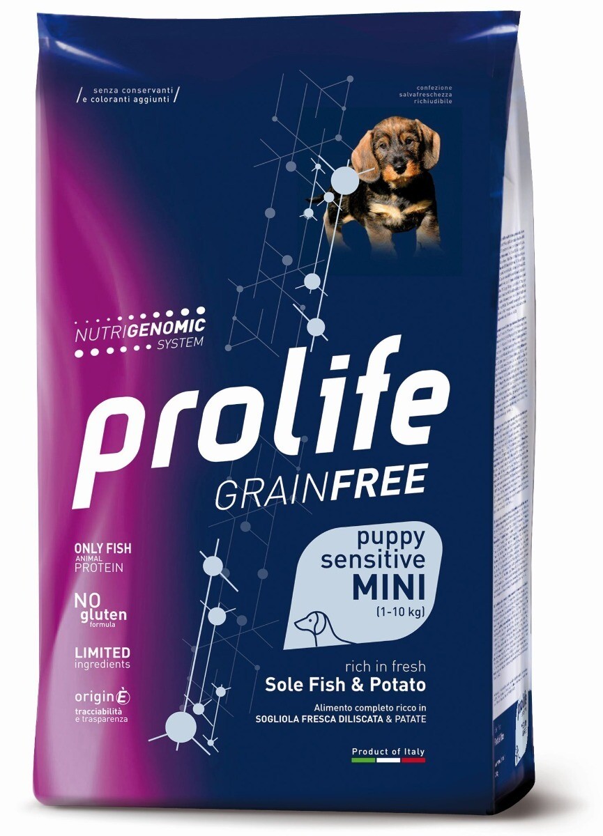 PROLIFE PUPPY MINI SOLEFISH POTATO 600gr