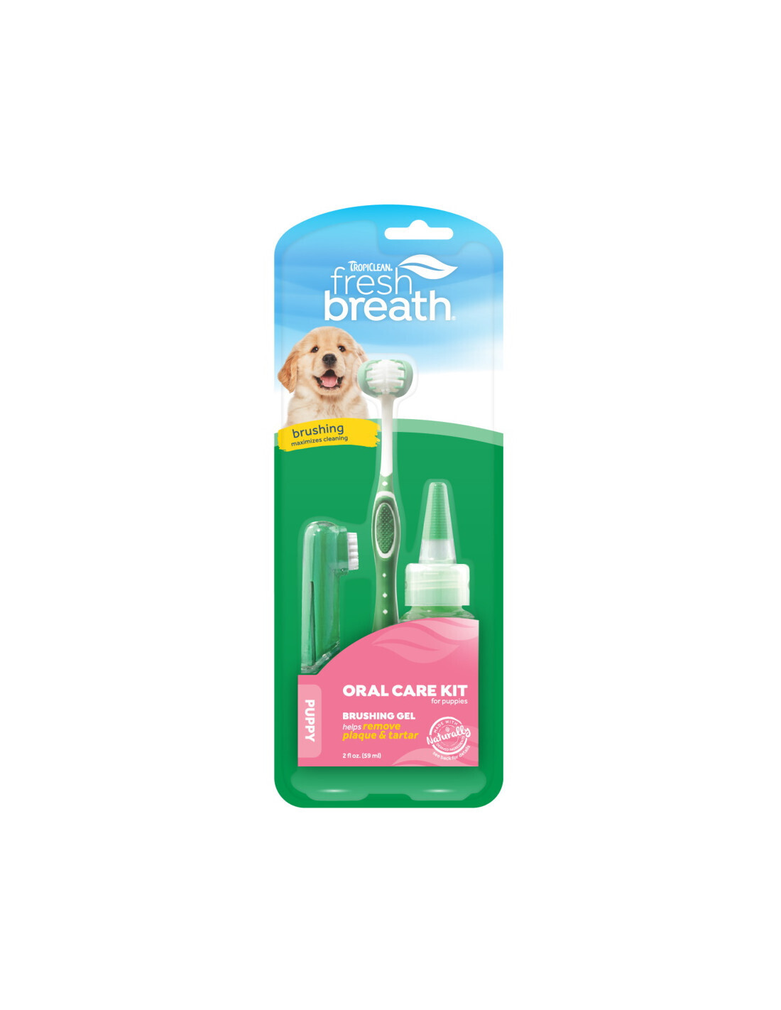 Tropiclean Fresh Breath Puppy Oral Care Kit