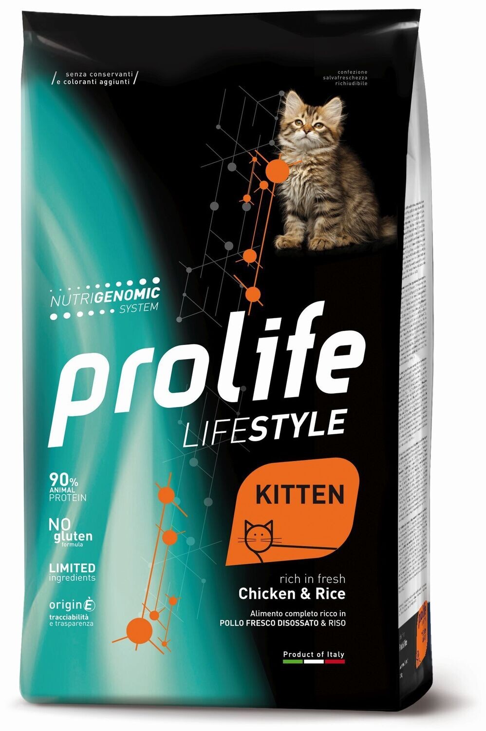 Prolife Lifestyle Gatto Kitten Pollo e Riso 1.5KG