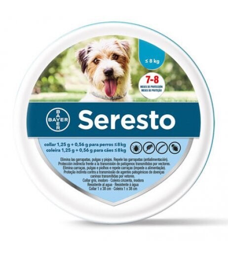 ELANCO SERESTO COLLARE ANTIPARASSITARIO FINO A 8KG