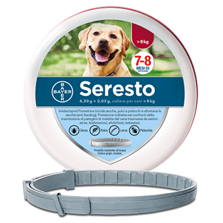 ELANCO SERESTO COLLARE ANTIPARASSITARIO OLTRE 8KG