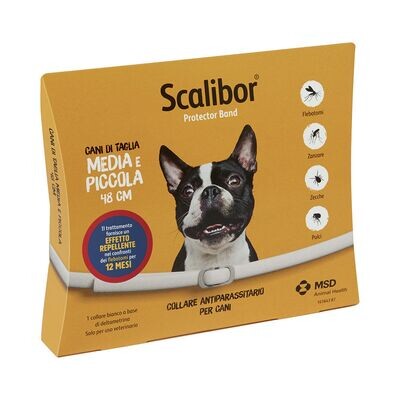 Scalibor Protector Collare per cani 48 cm TAGLIA PICCOLA MEDIA