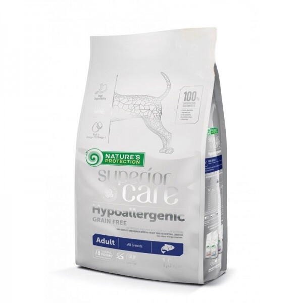 Superior care White Dogs White Dogs Hypoallergenic Salmone All Bread 10kg