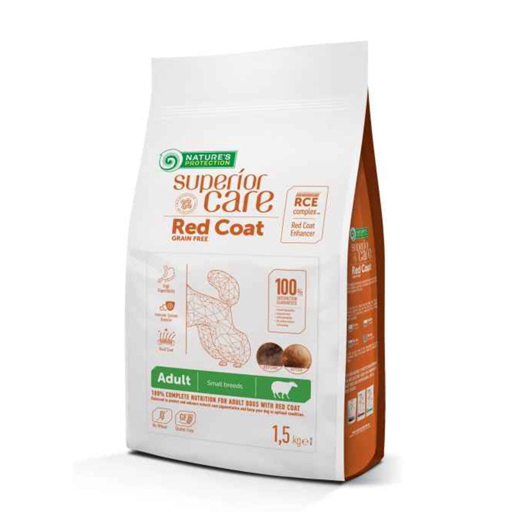 Superior care Red Dogs Adult Small Agnello 1.5KG