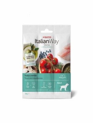 Snack trota e mirtilli 14gr