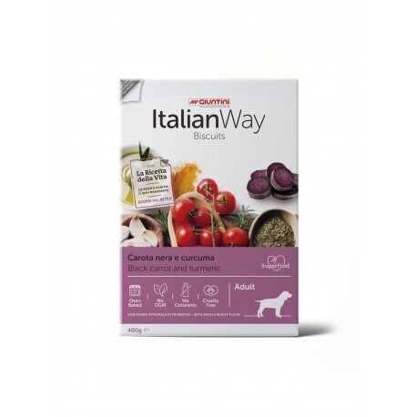 ItalianWay Dog Biscotti Carota Nera e Curcuma 400g