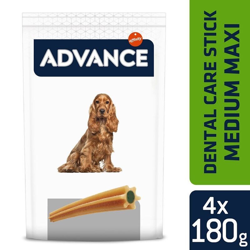 Advance Dental Medium Stick Snack per cane 4pz 180gr