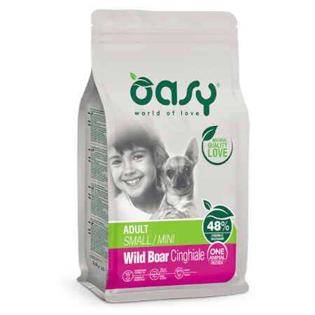 OASY SMALL/MINI CINGHIALE 2,5 KG